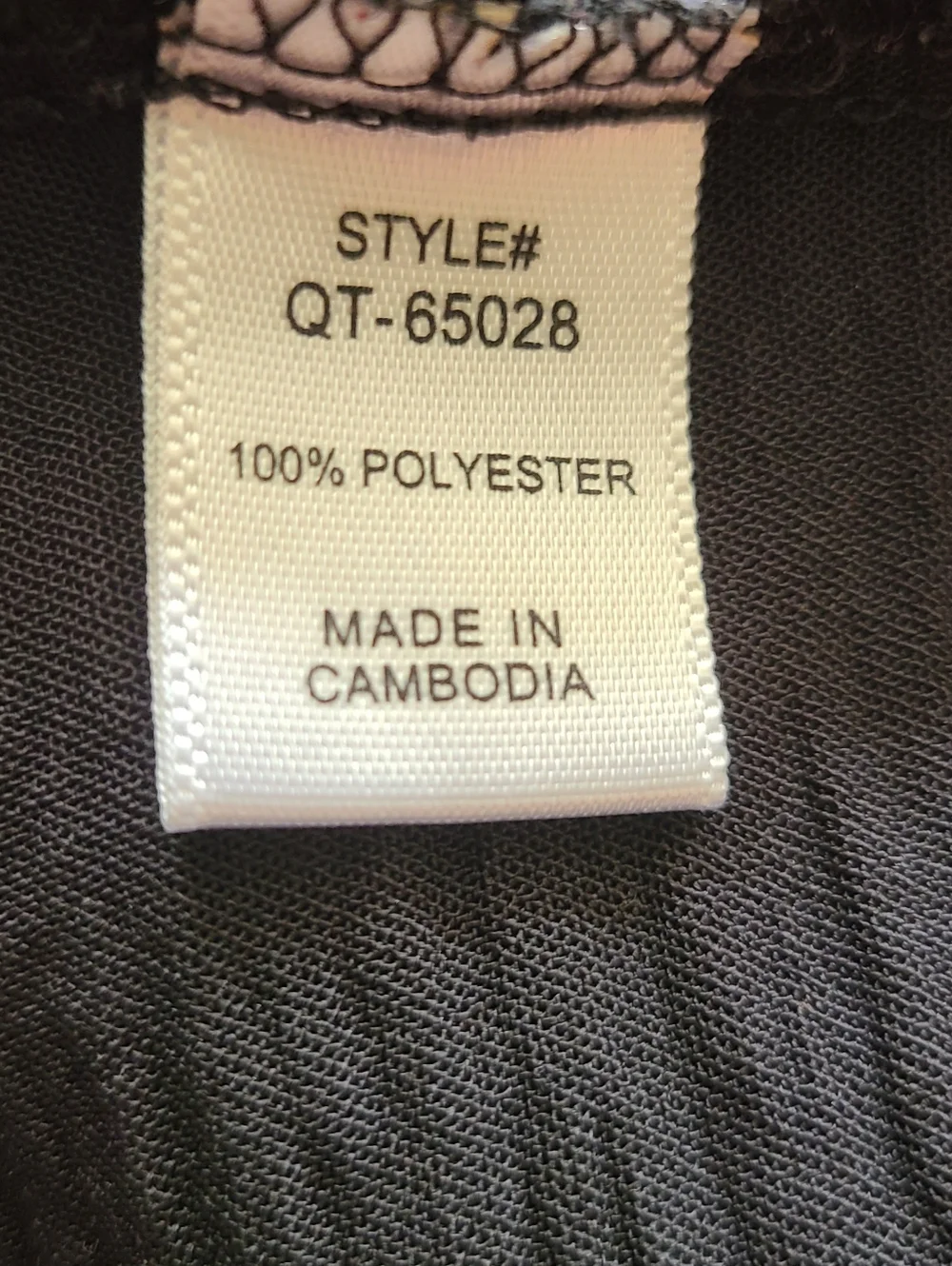 Zenana Outfitters Black Blouse XL - Picture 5 of 6
